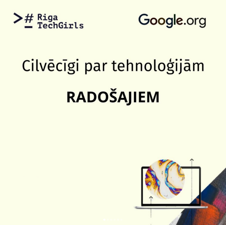 Riga TechGirls Programs – Career, Startup, Digital Skills