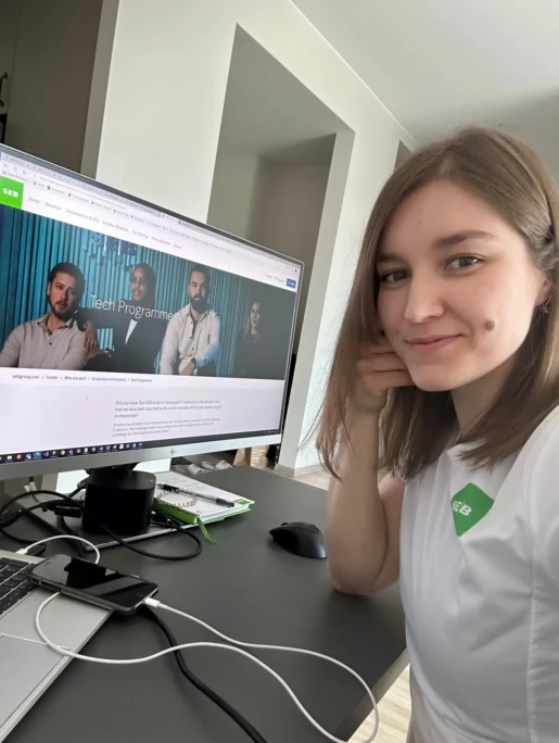 Dace Vilciņa, IT testēšanas analītiķe SEB